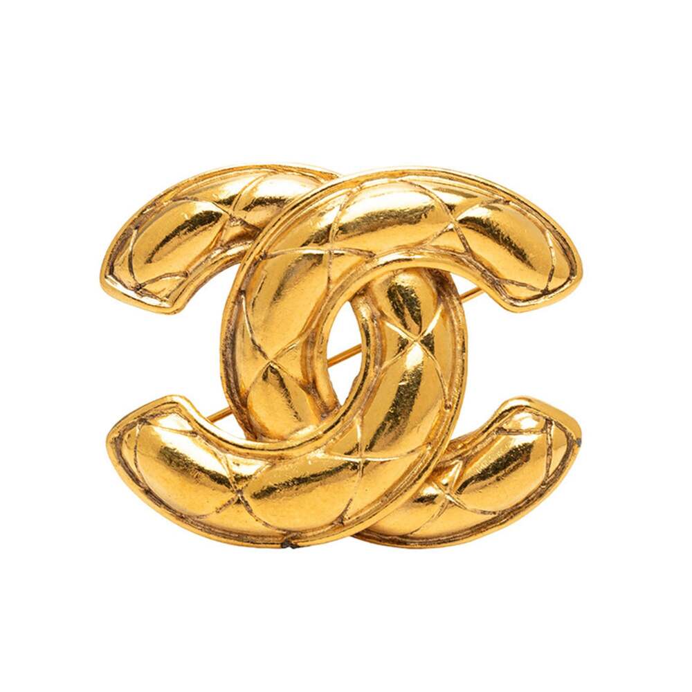 Chanel Cc Logo Brooch Metal #336497C71B